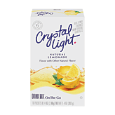 Crystal Light Soft Drink Mix On The Go Lemonade Sugar Free 10 Ct Packets Full-Size Picture